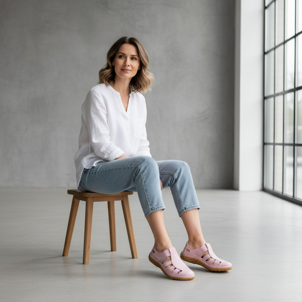 Designed for Balance Sandals – Lirena - Pink / 4 Velano Fashion