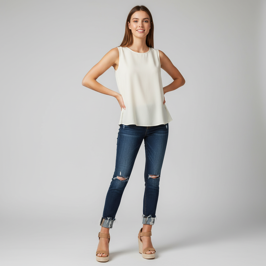 Espadrille Wedge Sandals - Elena - Brown / 3 Velano Fashion