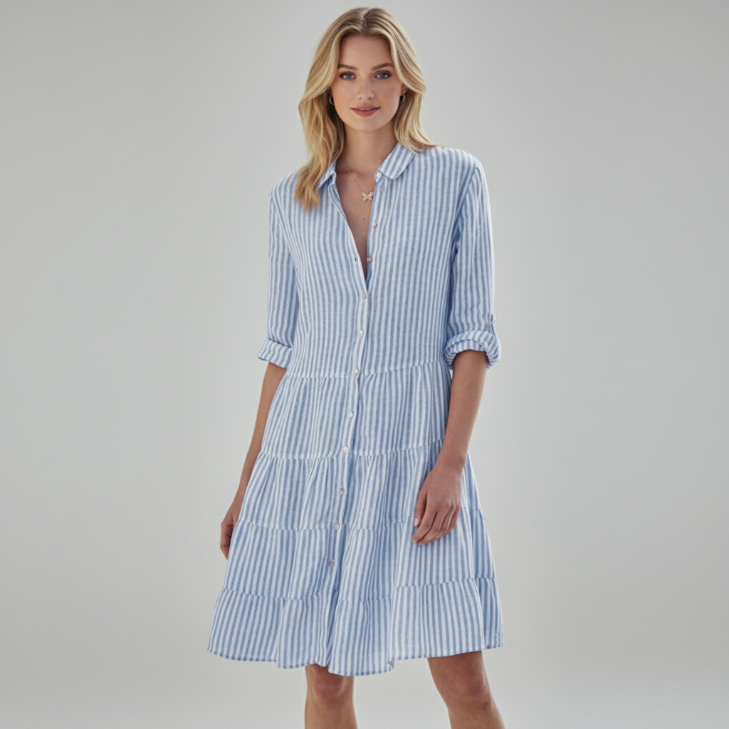 Summer Breeze Dress – Orielle - Blue / S Velano Fashion