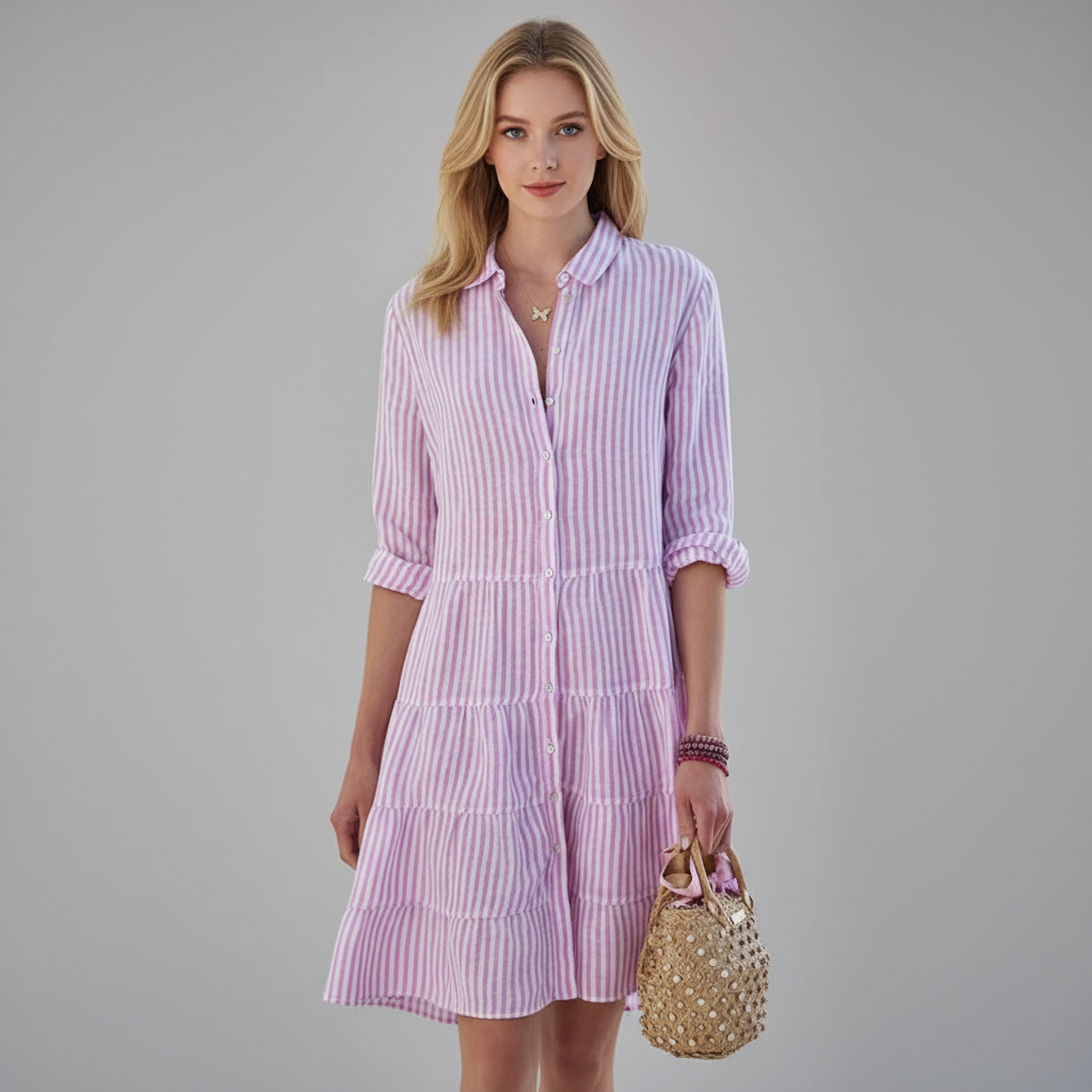 Summer Breeze Dress – Orielle - Pink / S Velano Fashion