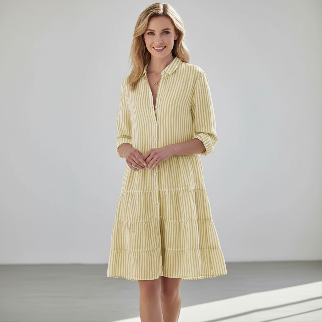 Summer Breeze Dress – Orielle - Yellow / S Velano Fashion