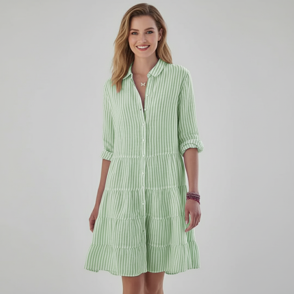 Summer Breeze Dress – Orielle - Green / S Velano Fashion