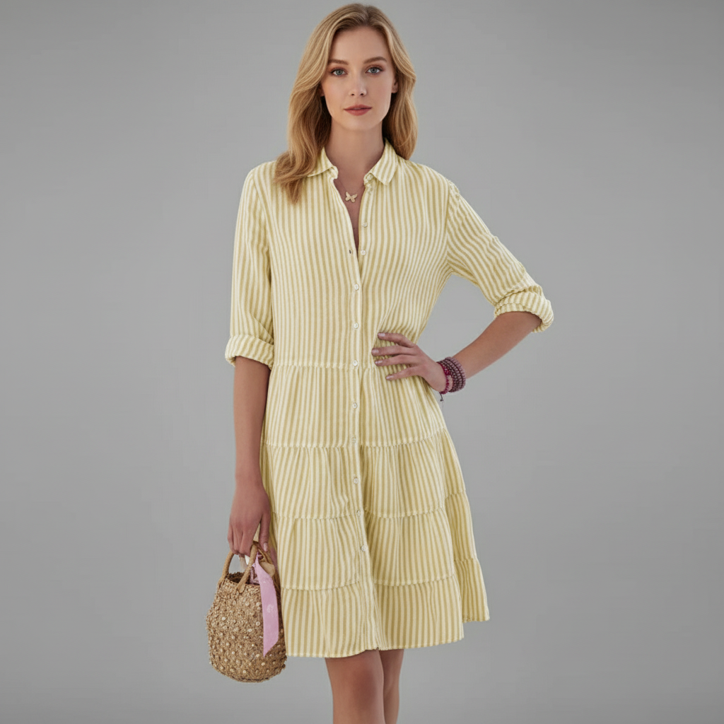 Summer Breeze Dress – Orielle - Green / S Velano Fashion