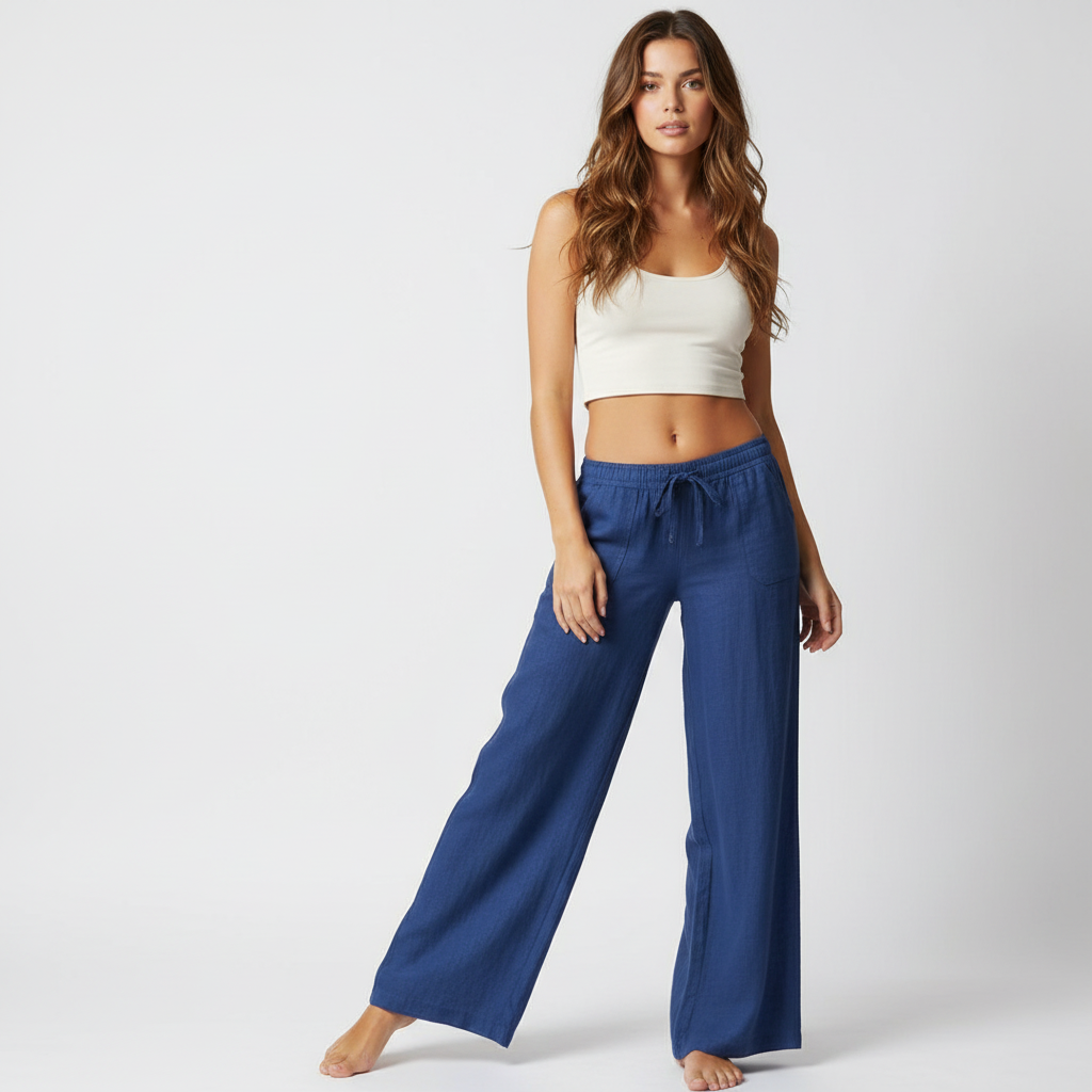 Linen Summer Trousers – Avaline