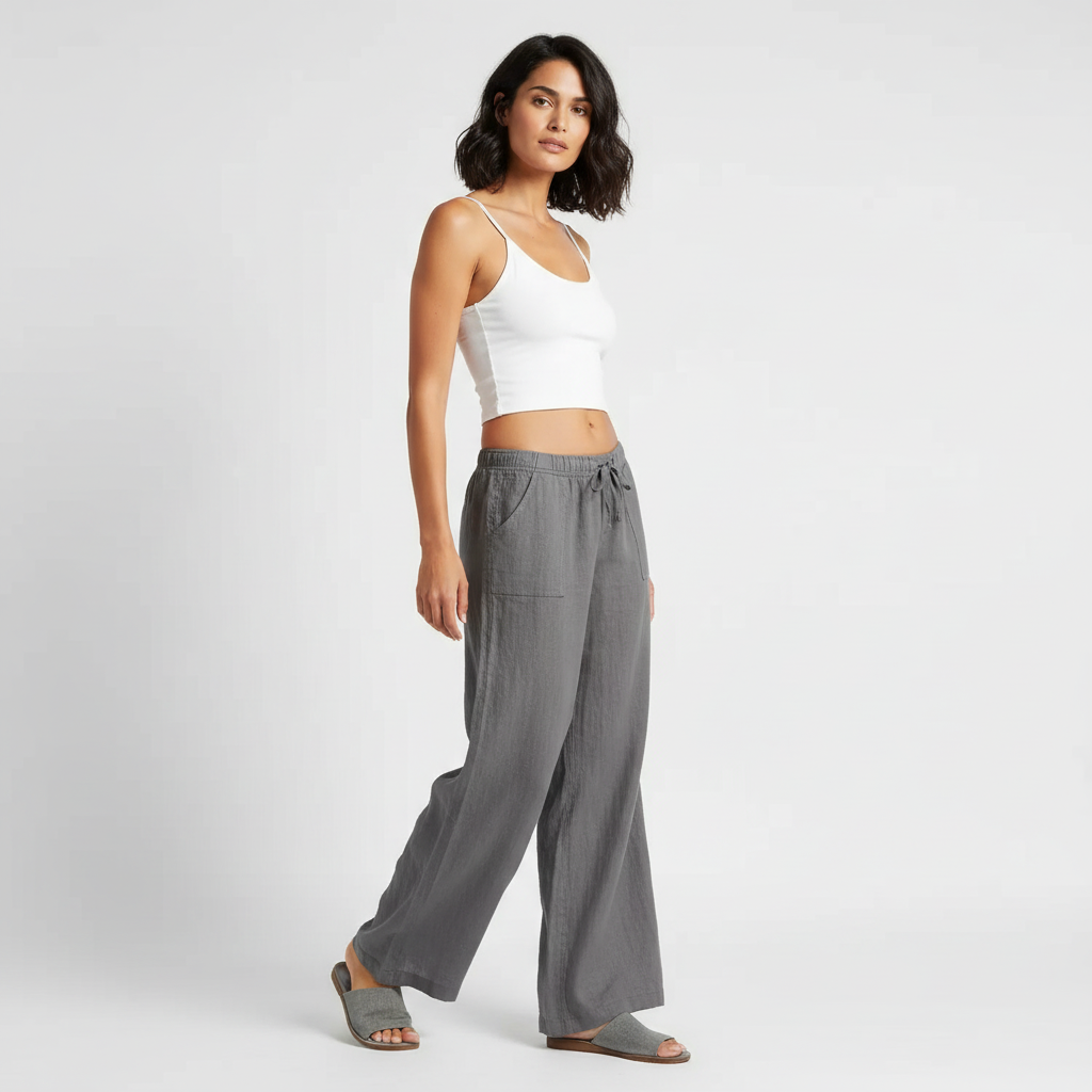 Linen Summer Trousers – Avaline