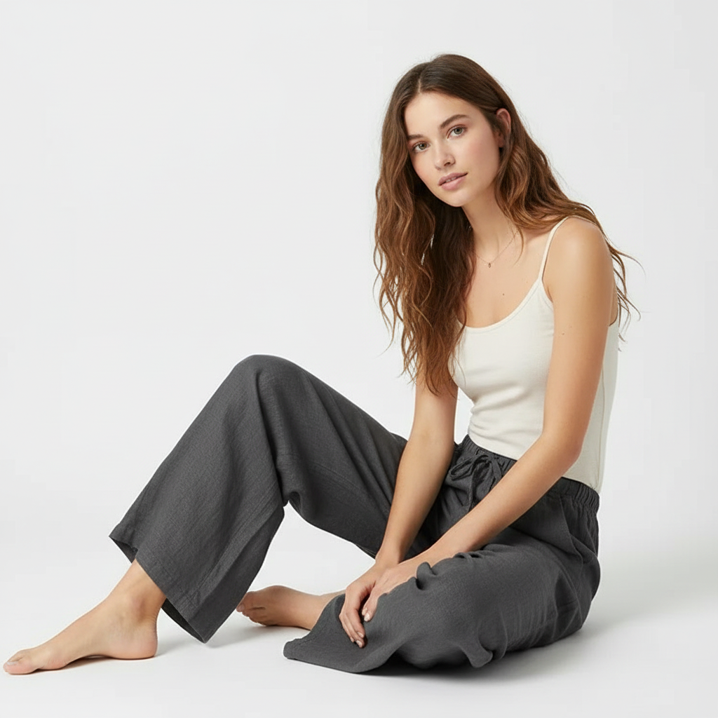 Linen Summer Trousers – Avaline